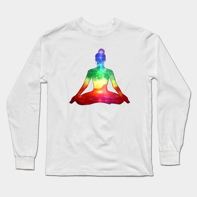 Zen Long Sleeve T-Shirt by Whettpaint
